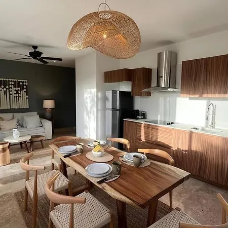 Apartamento De Lujo 2 Dormitorios Con Balcon Aldea Zama Tulum Exterior photo